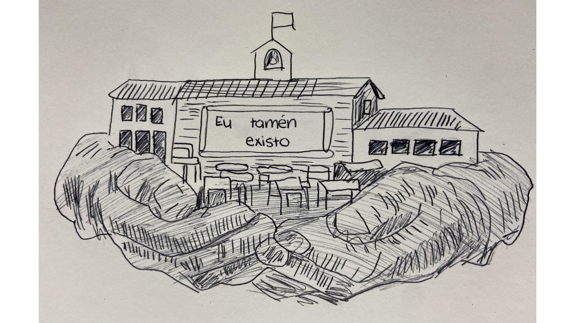 1º accésit. As mans que sosteñen o mundo. Valeria Varela Torrado